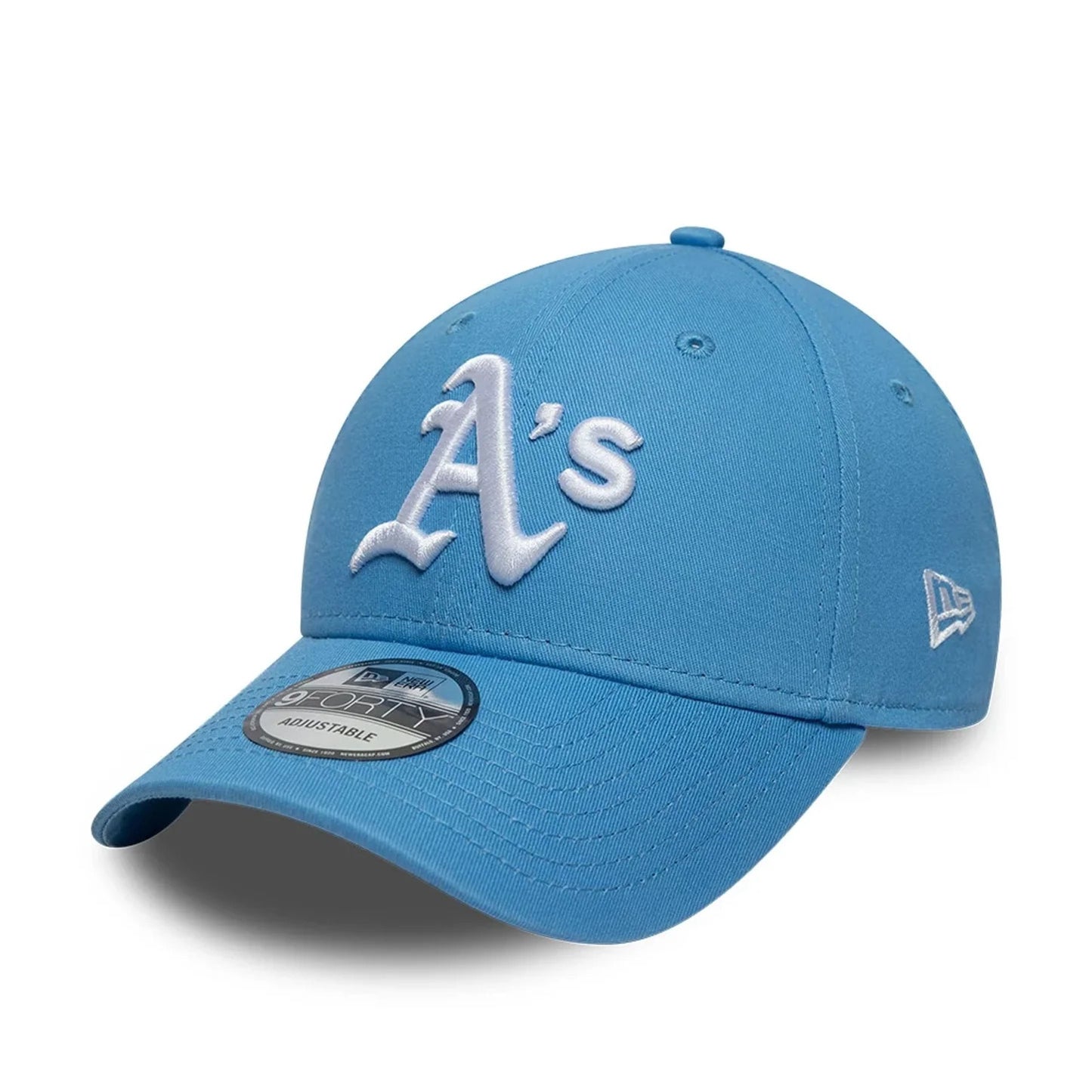 New Era Athletics MLB League Essential Pastel Blue 9FORTY Adjustable Cap