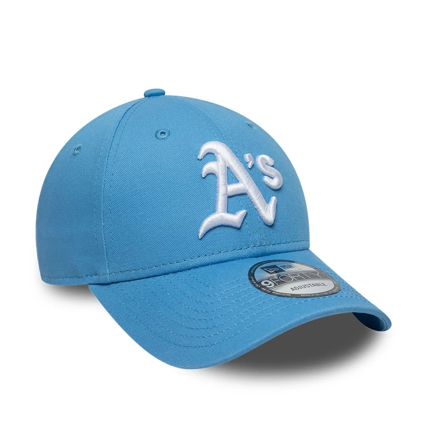 New Era Athletics MLB League Essential Pastel Blue 9FORTY Adjustable Cap