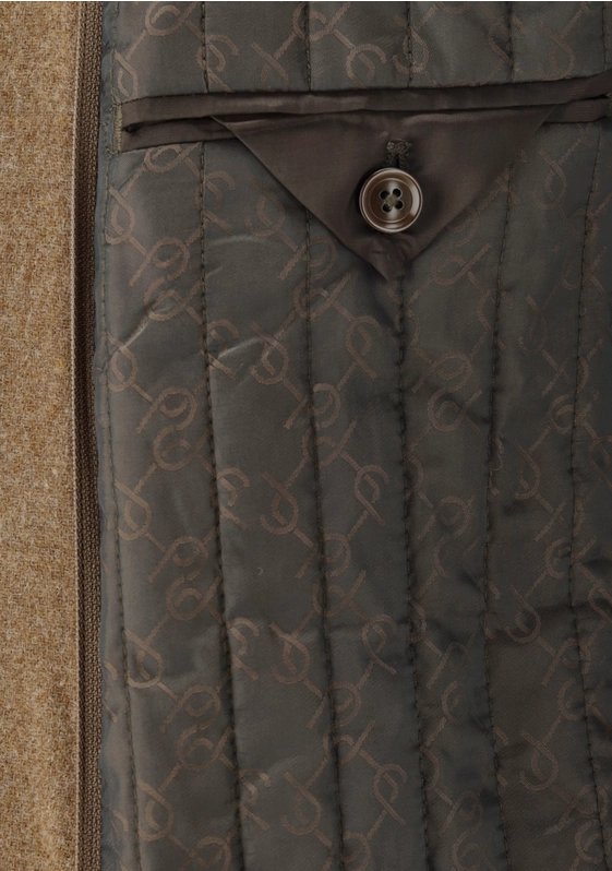 Carl Gross Remko 2-in-1 Wool Blend Jacket – Brown