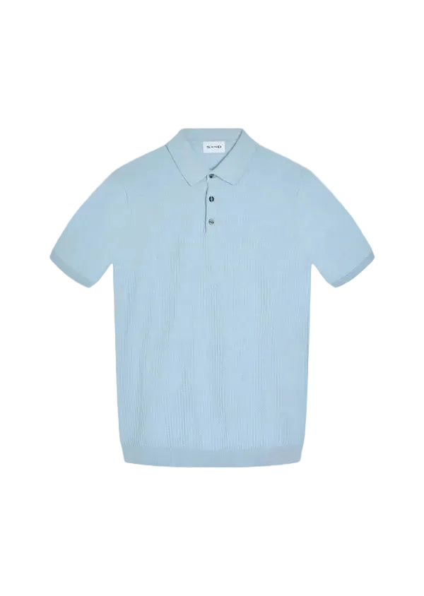 Sand Retro Knitted Polo