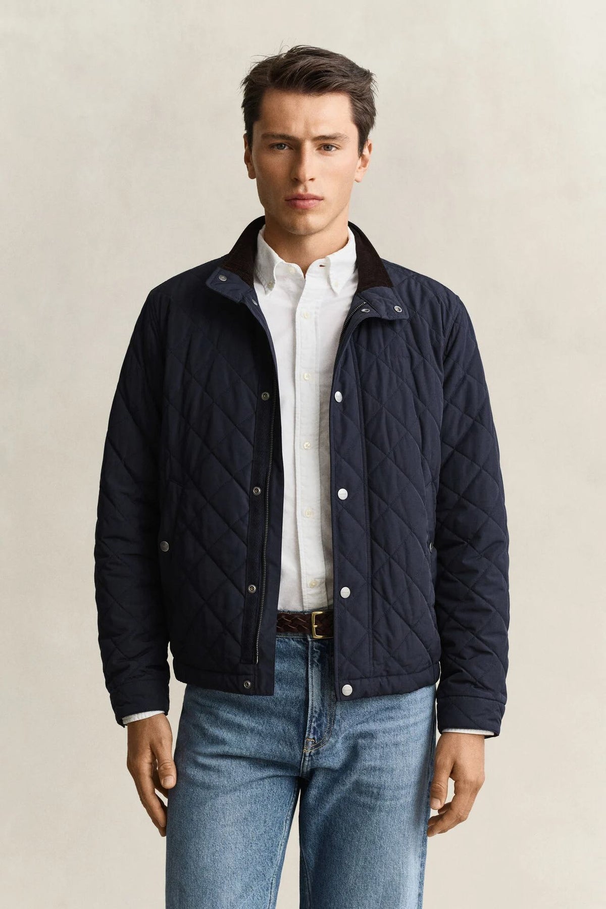 GANT Quilted Jacket – Evening Blue