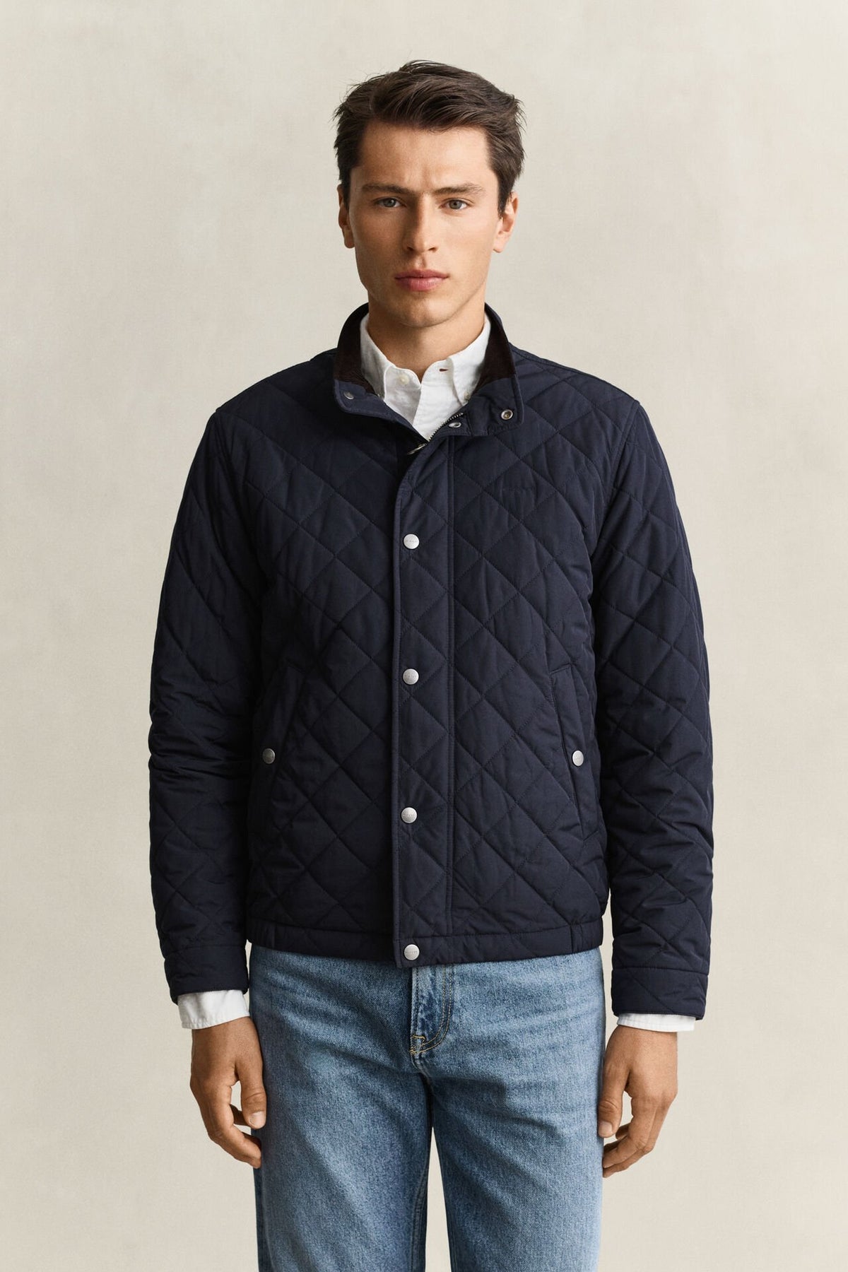 GANT Quilted Jacket – Evening Blue