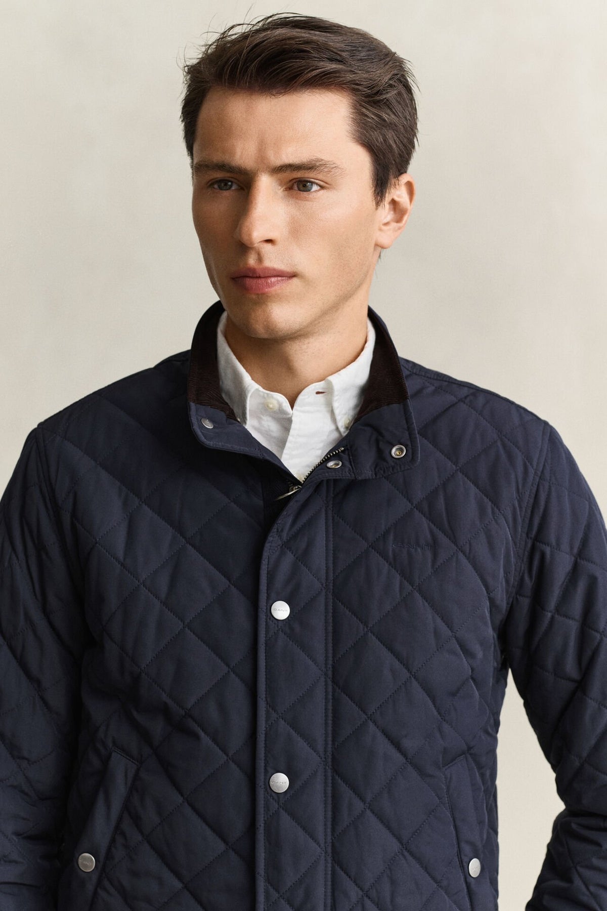 GANT Quilted Jacket – Evening Blue