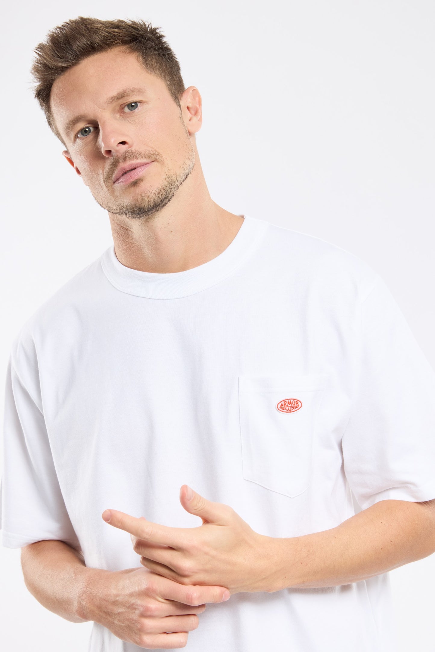 Armor Lux Heavyweight Pocket T-shirt