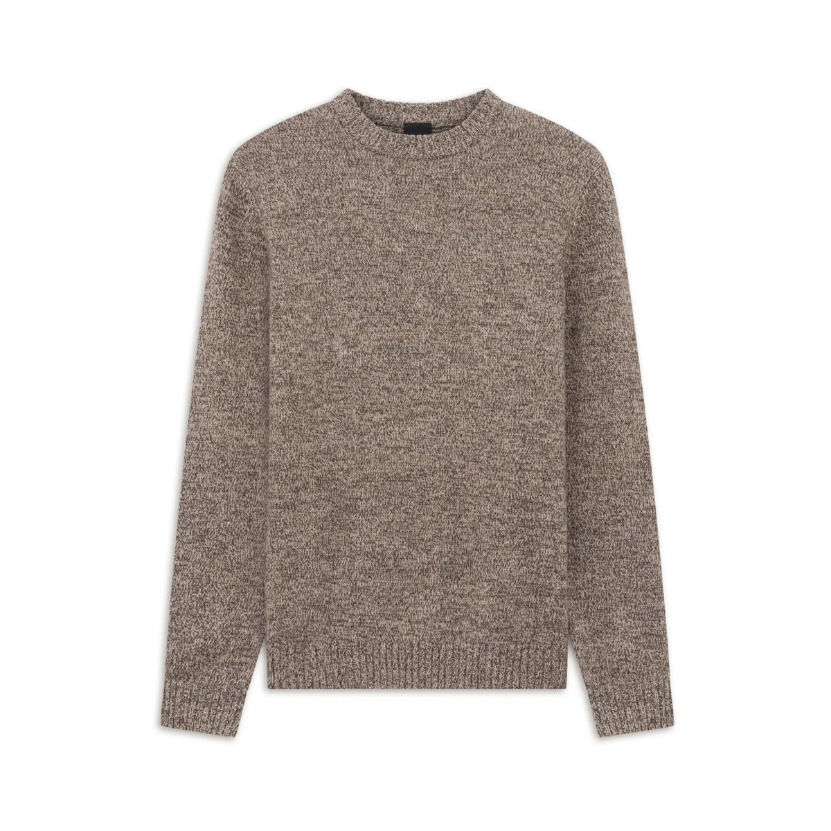 Bugatti Melange Crew Neck Knit - Beige