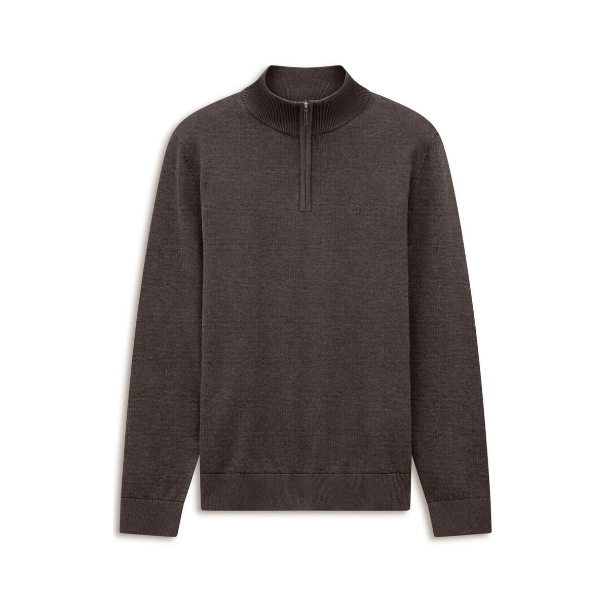 Bugatti Troyer Half-Zip - Brown