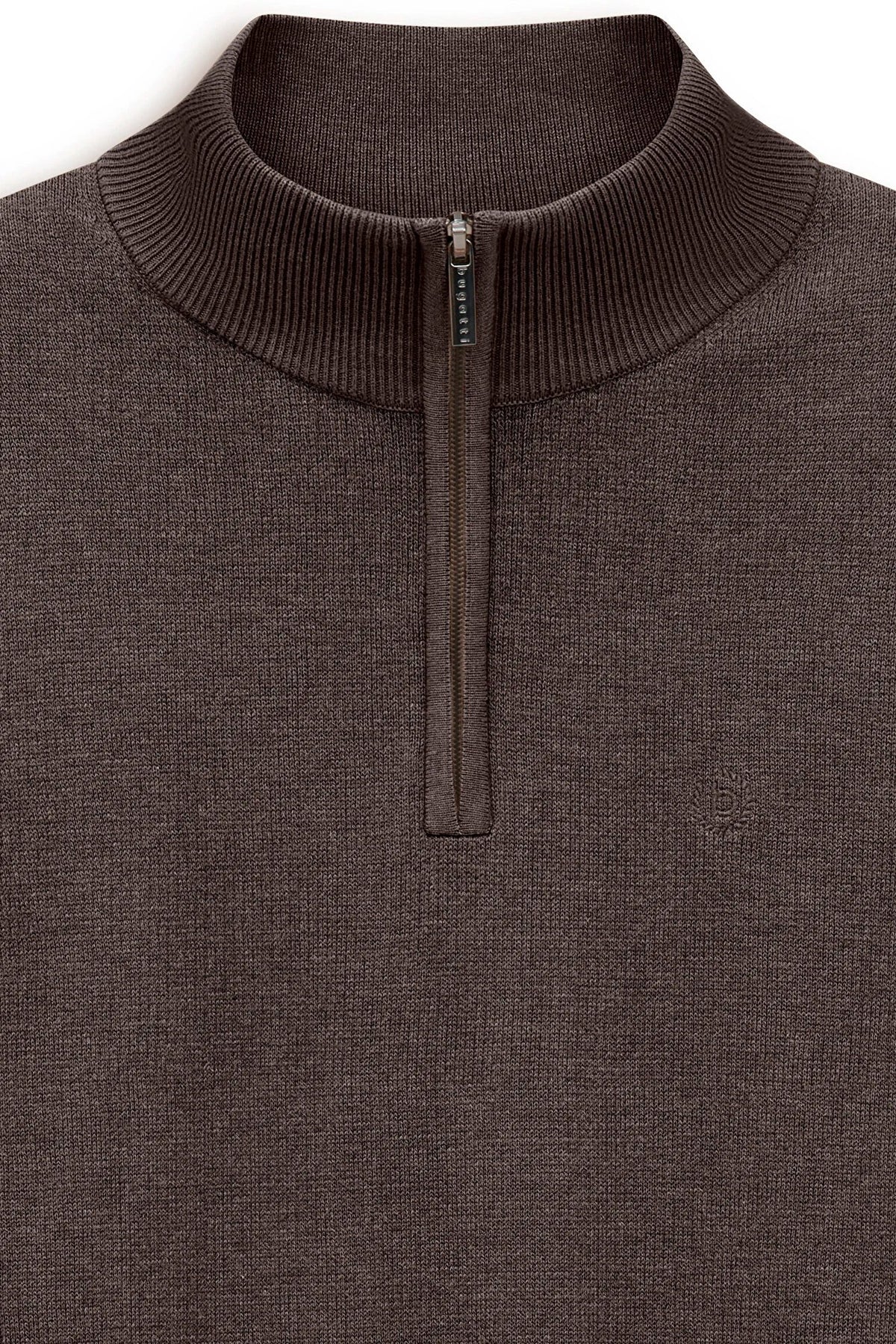 Bugatti Troyer Half-Zip - Brown