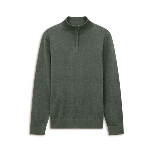 Bugatti Troyer Half Zip - Green