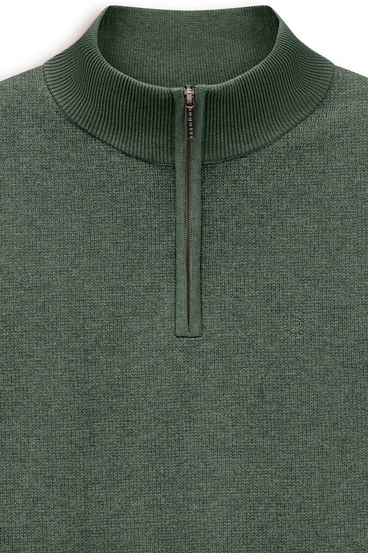 Bugatti Troyer Half Zip - Green
