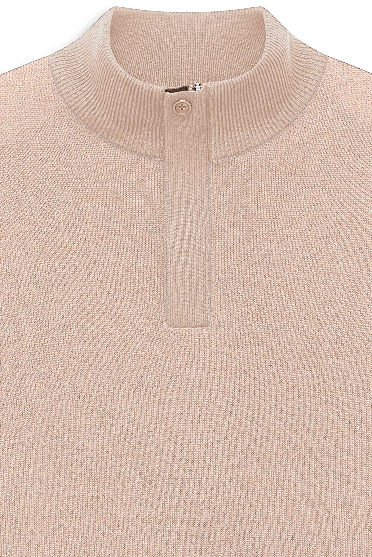 Bugatti Quarter Zip Knit - Beige