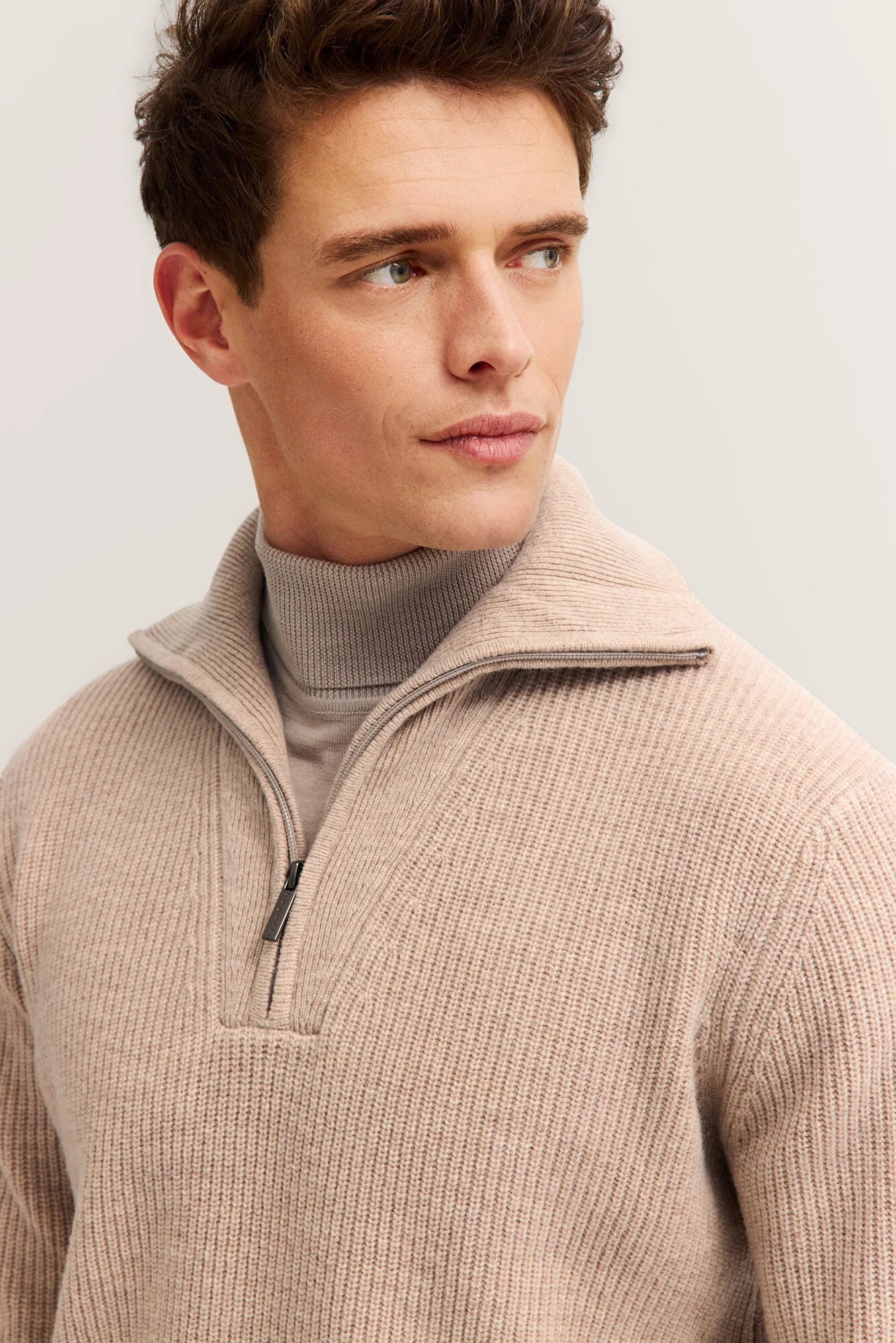 Bugatti Quarter-zip Knit Sweater