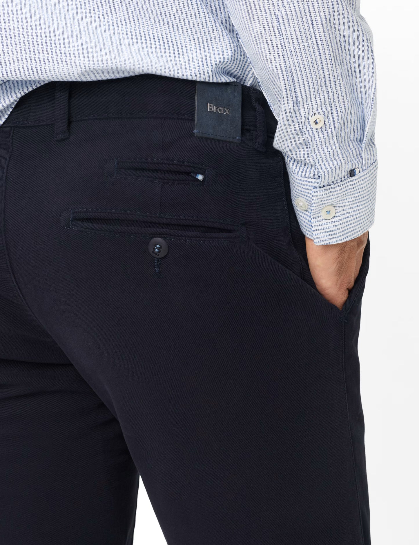Brax Fabio Hi-FLEX Royal Garbadine Chino - Navy