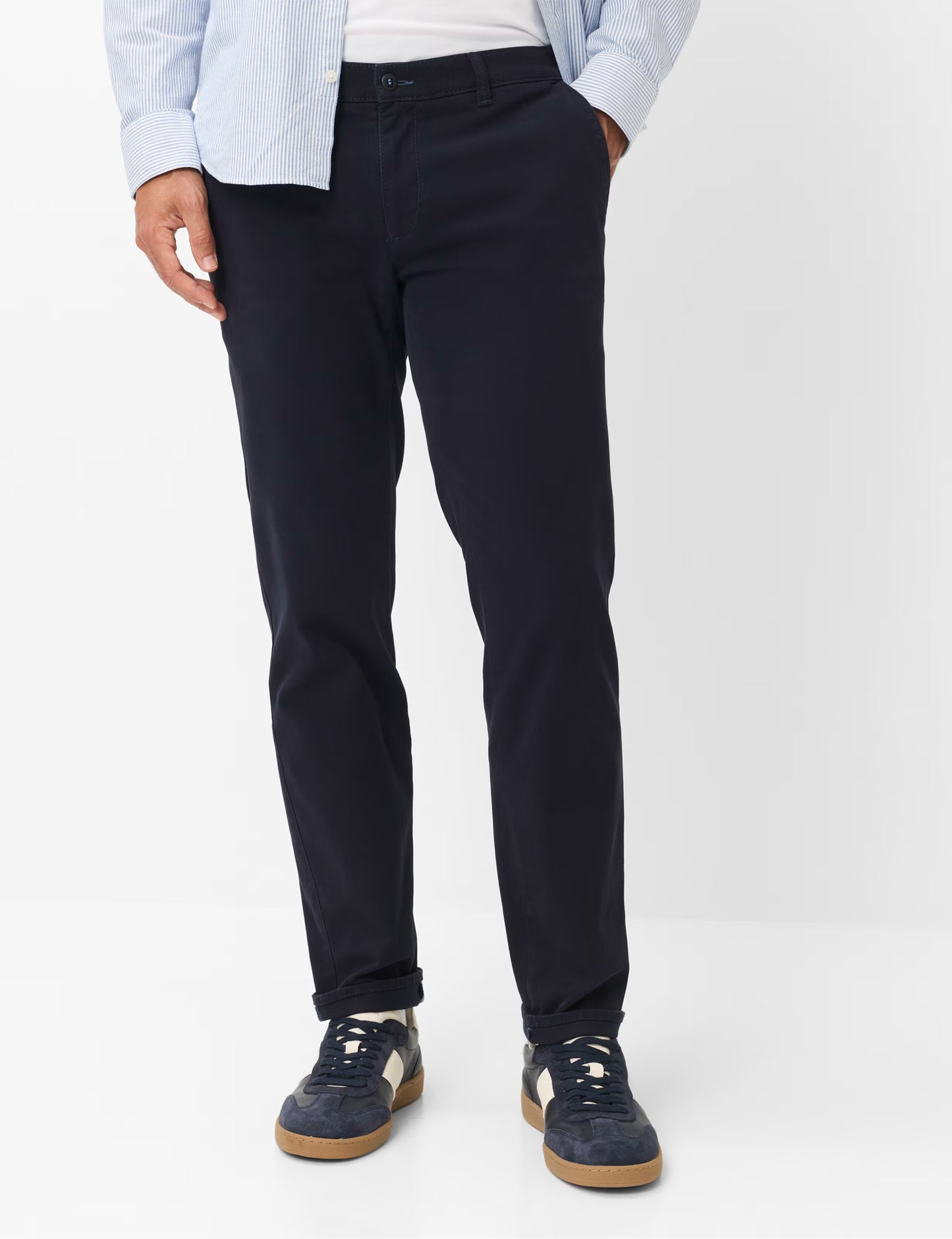 Brax Fabio Hi-FLEX Royal Garbadine Chino - Navy