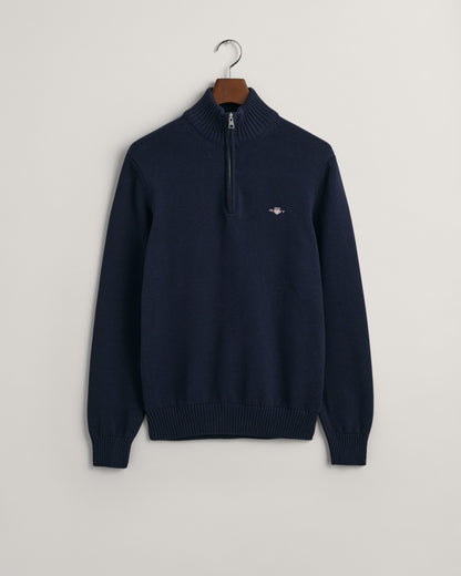 Gant Casual Cotton Half-Zip Sweater