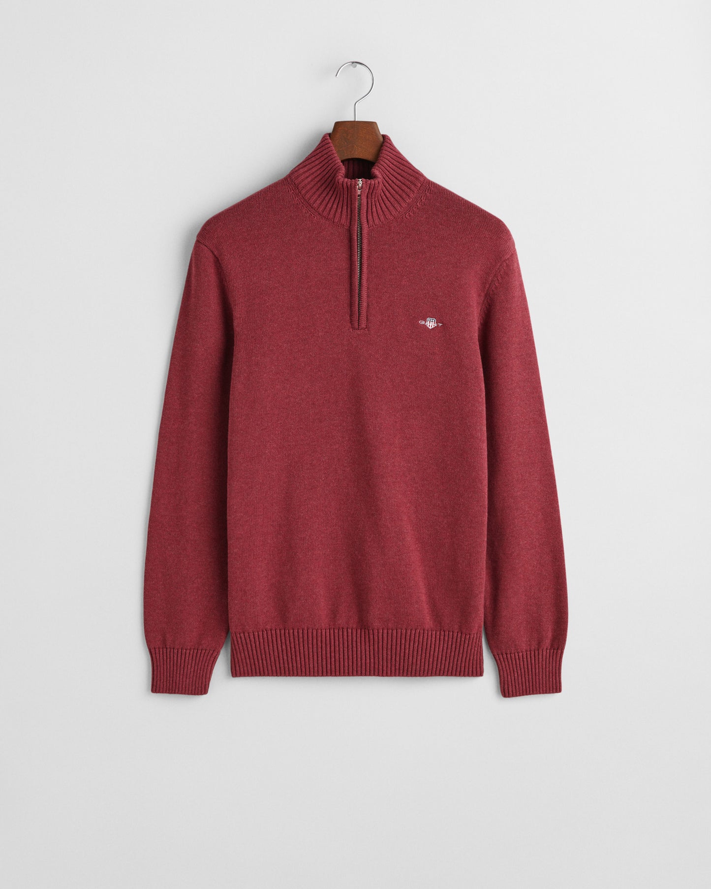 Casual Cotton Half-Zip Sweater