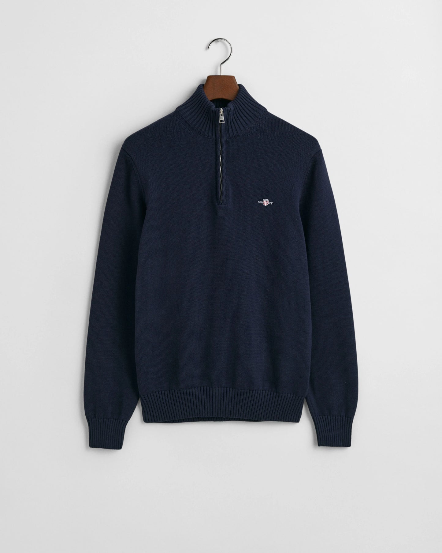 Casual Cotton Half-Zip Sweater