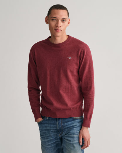 Gant Classic Cotton Crewneck Jumper