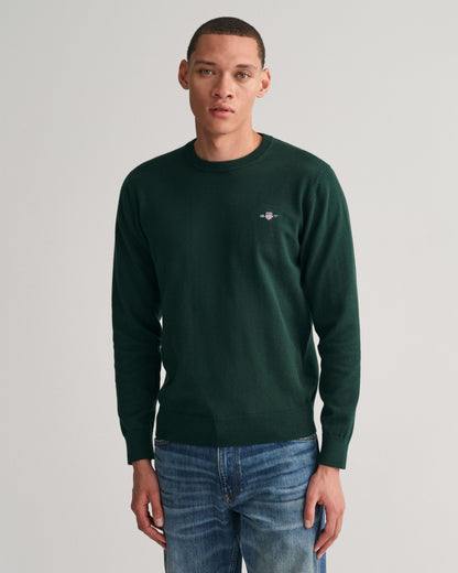 Gant Classic Cotton Crewneck Jumper