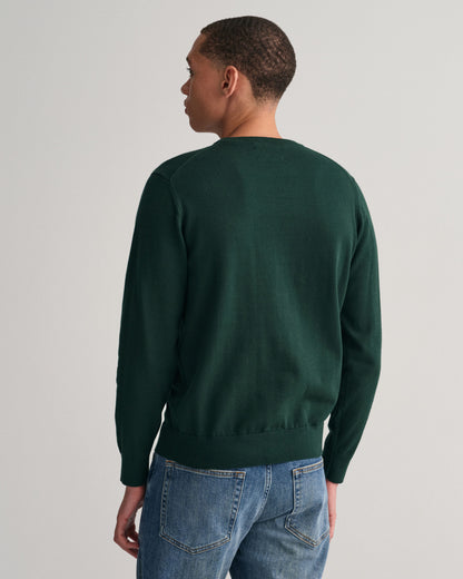 Gant Classic Cotton Crewneck Jumper