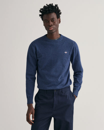 Gant Classic Cotton Crewneck Jumper