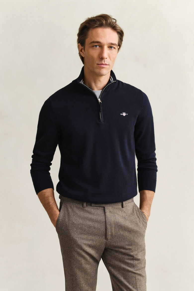 Gant Classic Cotton Quarter Zip
