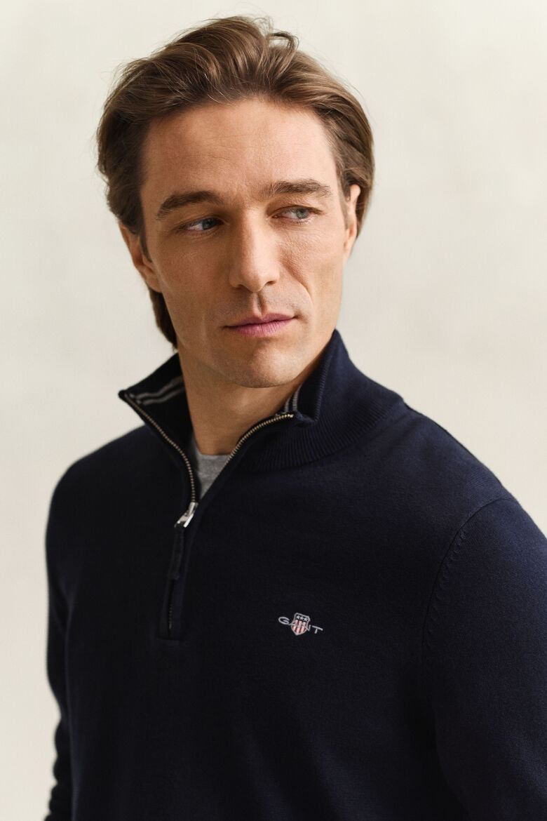 Gant Classic Cotton Quarter Zip