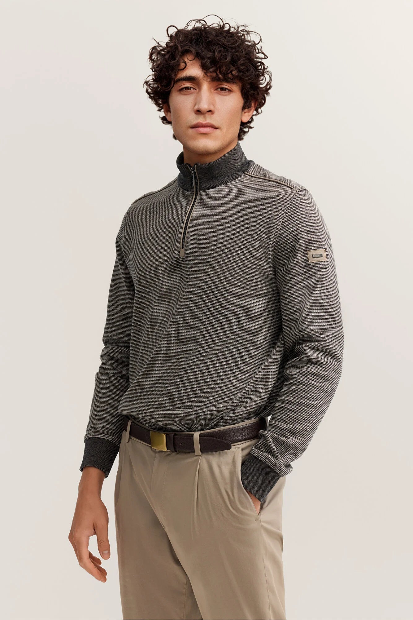 Bugatti Half Zip Sweatshirt