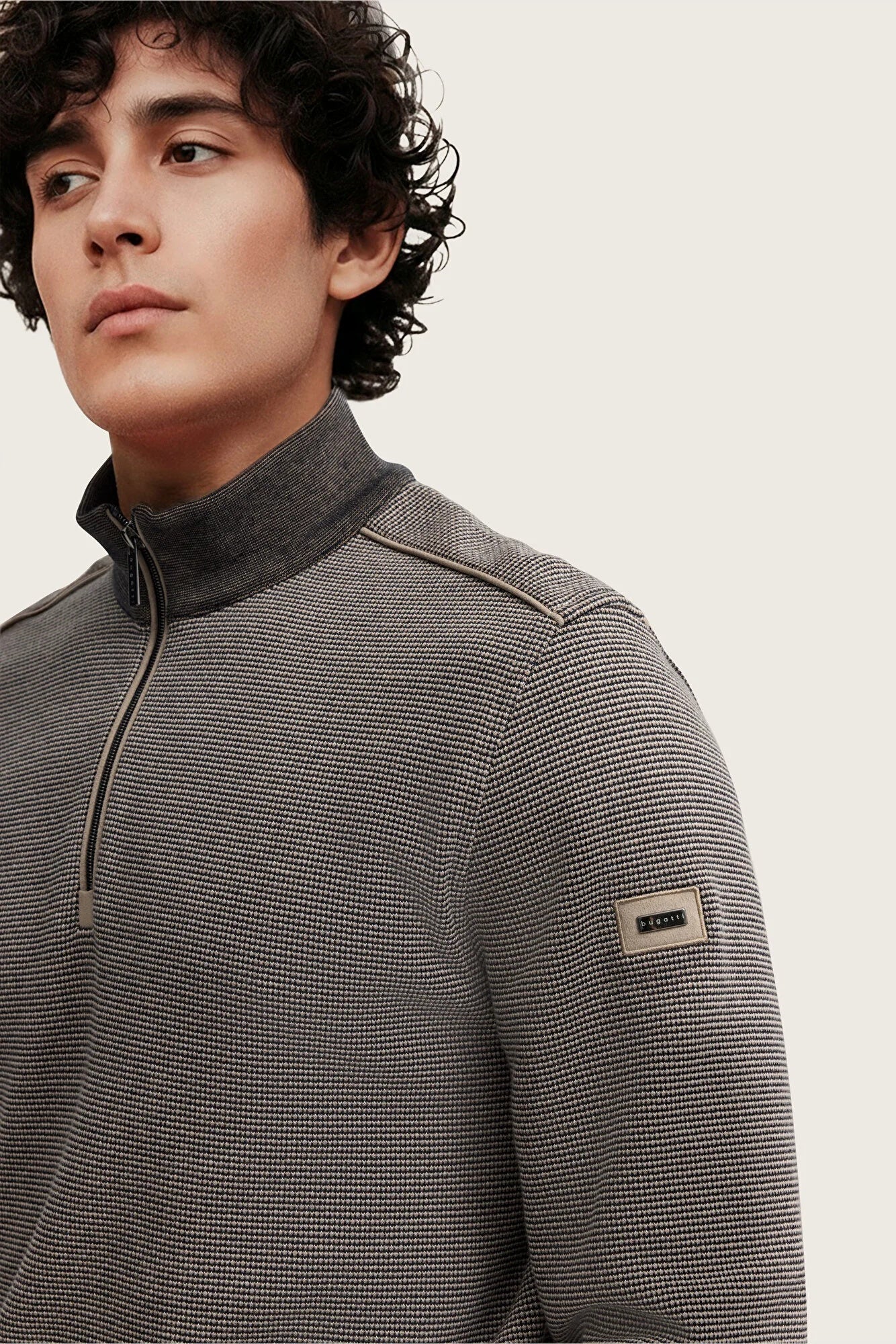 Bugatti Half Zip Sweatshirt