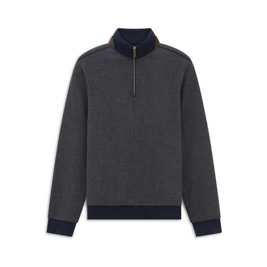 Bugatti men's half-zip sweatshirt