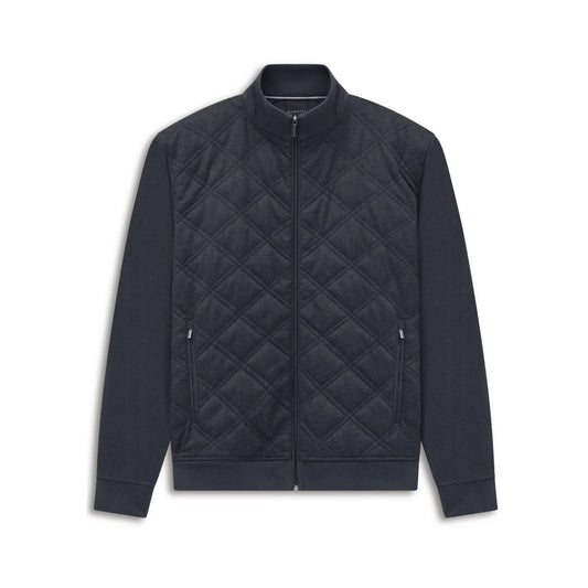 Bugatti Hybrid Quilted Jacket - Navy