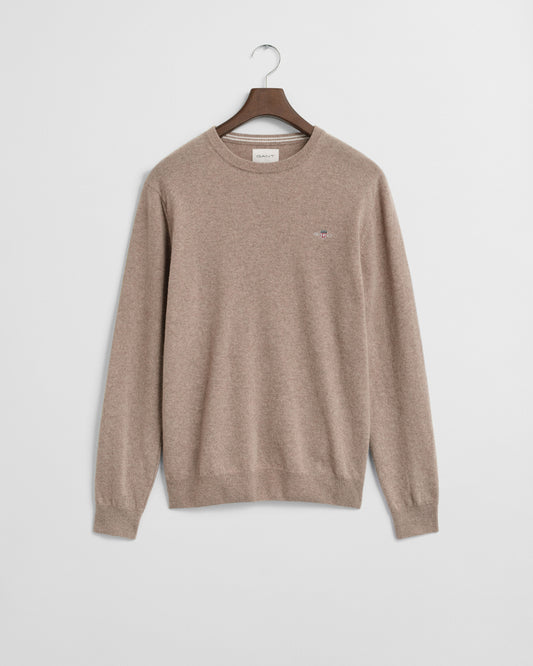 Superfine Lambswool Crew Neck Sweater
