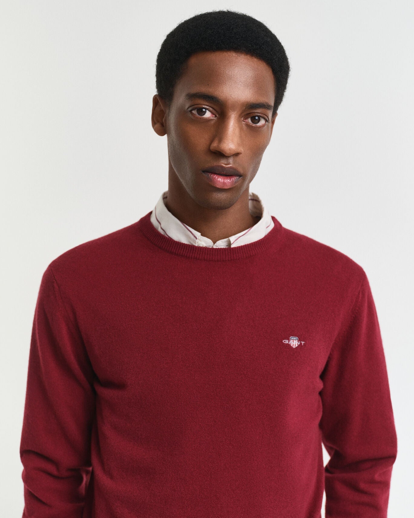 Superfine Lambswool Crew Neck Sweater