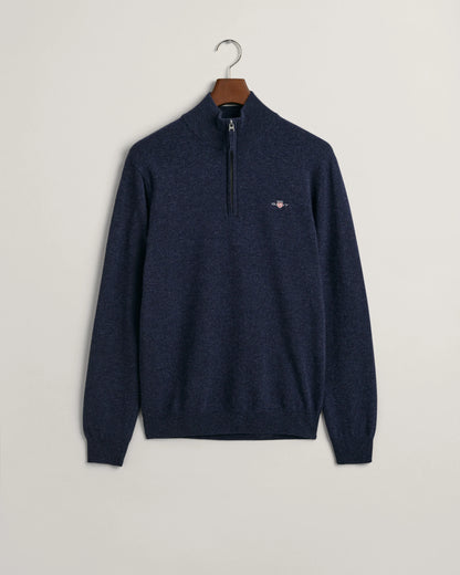 Gant Superfine Lambswool Half-Zip Sweater