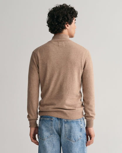 Gant Superfine Lambswool Half-Zip Sweater