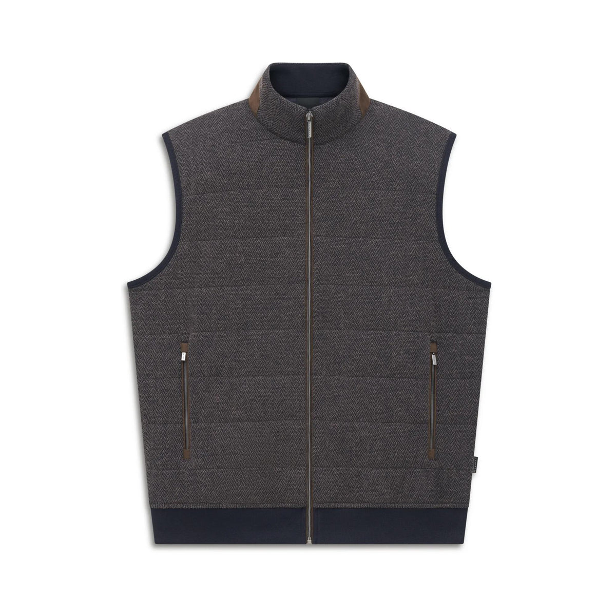Bugatti Knitted Gilet - Brown