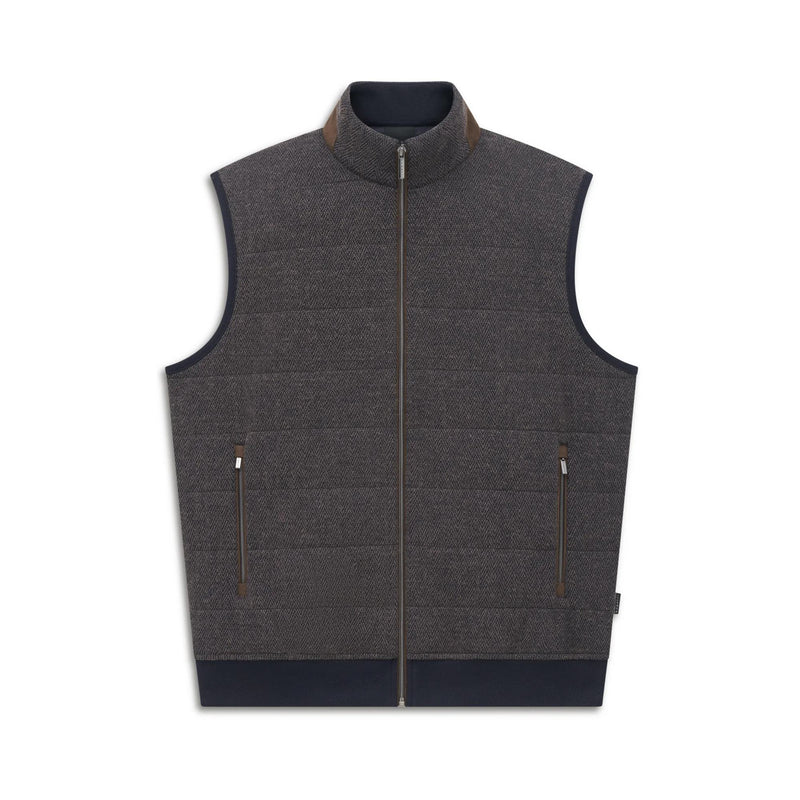 Bugatti Knitted Gilet - Brown