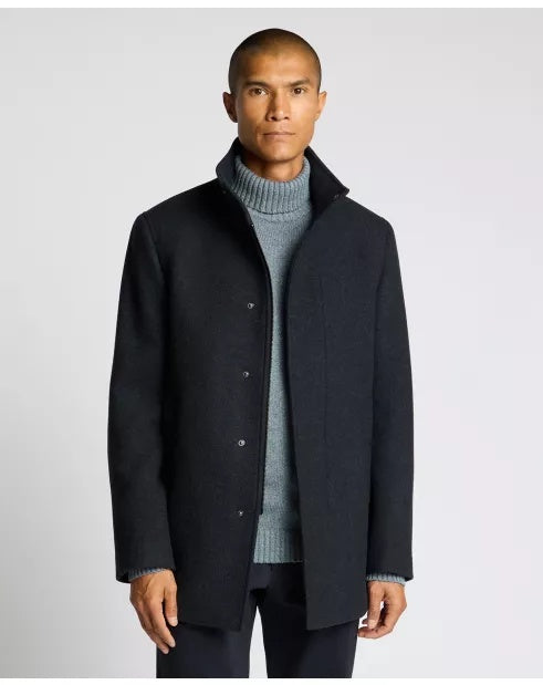 Jacob Regular Fit Wool Blend Coat