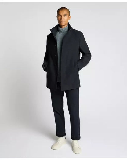 Jacob Regular Fit Wool Blend Coat