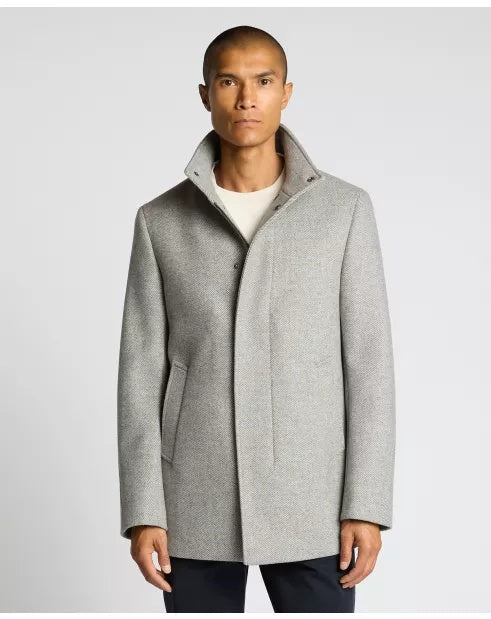 Jacob Regular Fit Wool Blend Coat