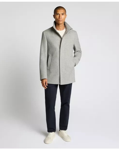 Jacob Regular Fit Wool Blend Coat