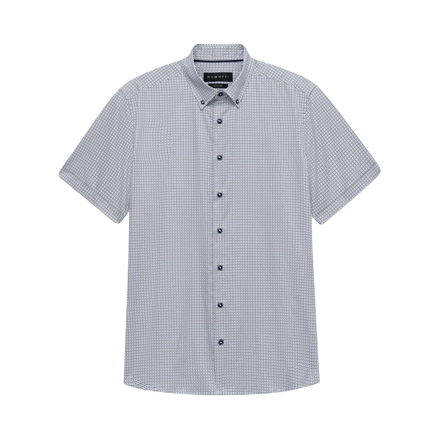 Bugatti Patterned Short-sleeved Shirt