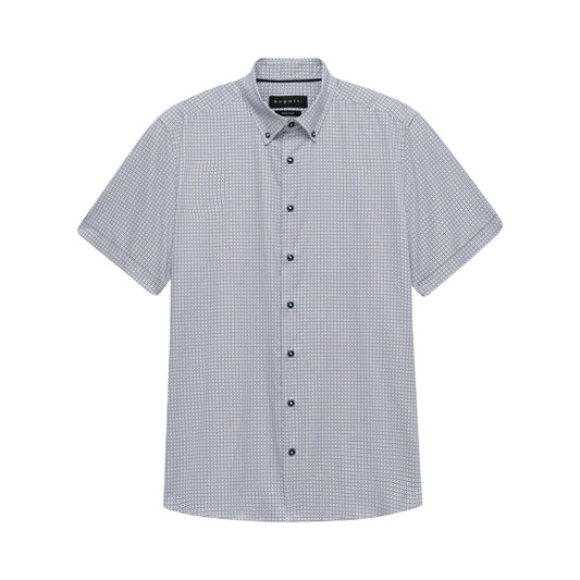 Bugatti Patterned Short-sleeved Shirt