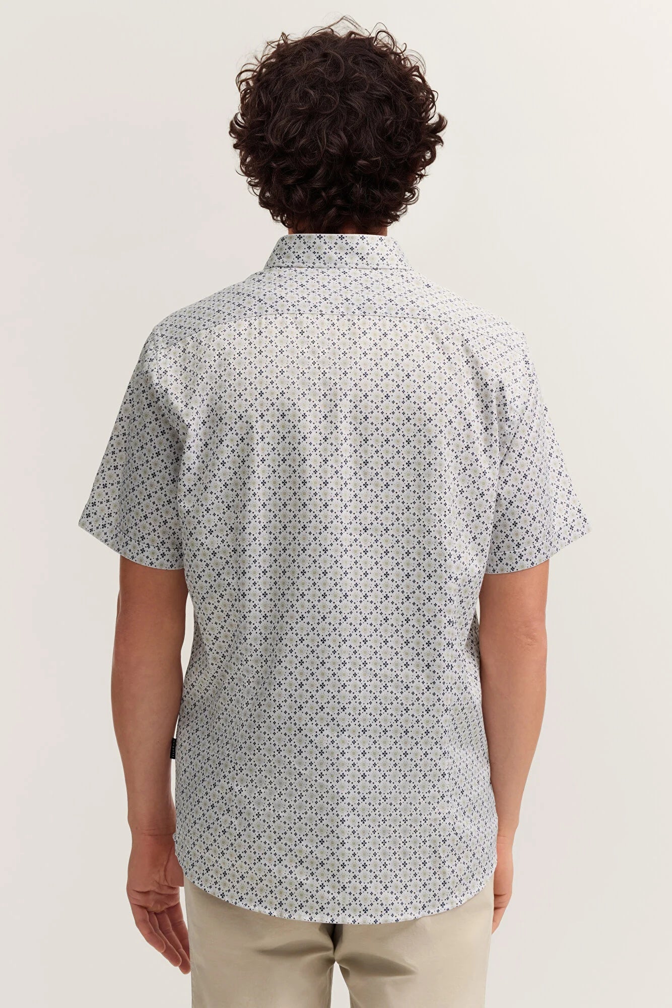 Bugatti Patterened Short-sleeve Shirt