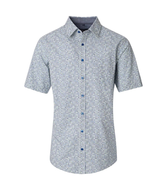 Casa Moda Kent Casual Fit Short-sleeved Shirt