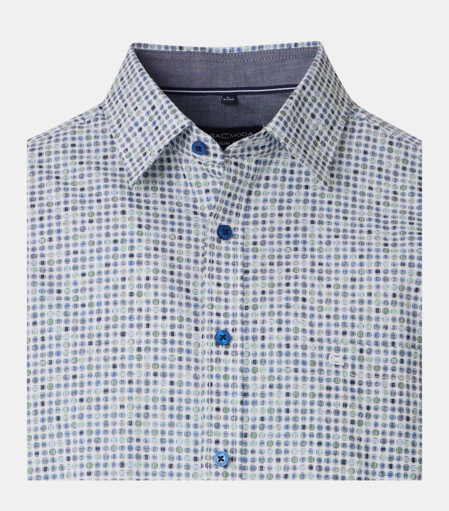 Casa Moda Kent Casual Fit Short-sleeved Shirt