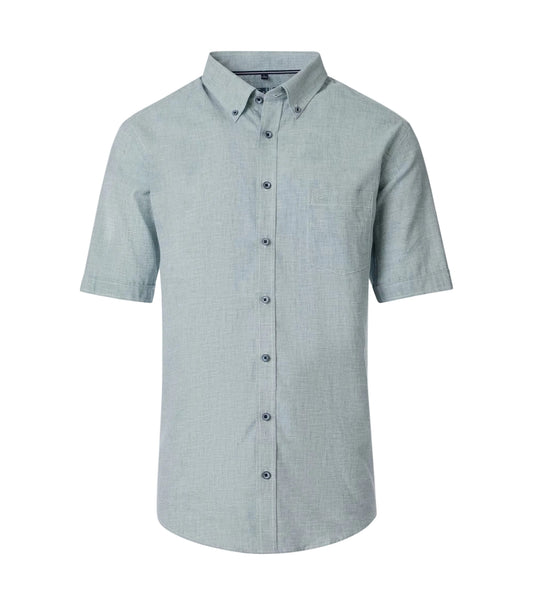 Casa Moda Linen Short-sleeved Shirt