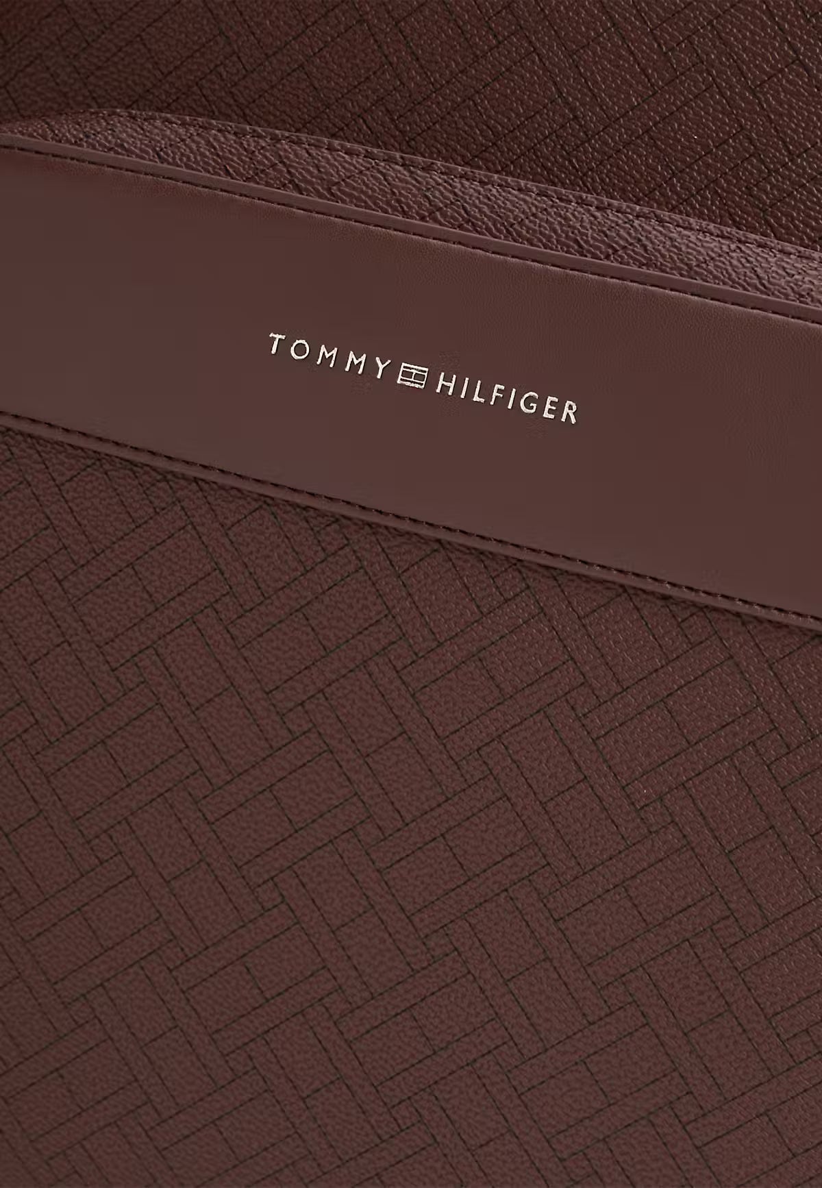 Tommy Hilfiger Flag Mixed Texture Dome Backpack