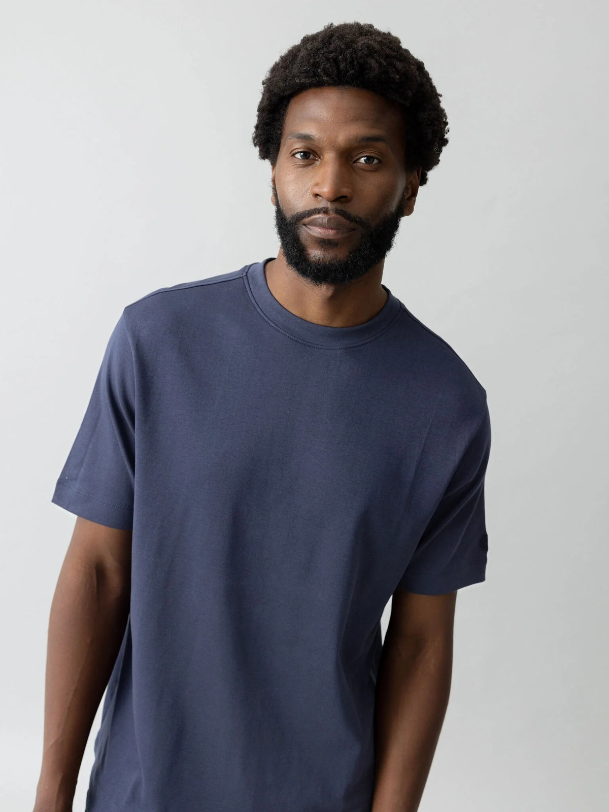 Mos Mosh Darren T-Shirt - Navy