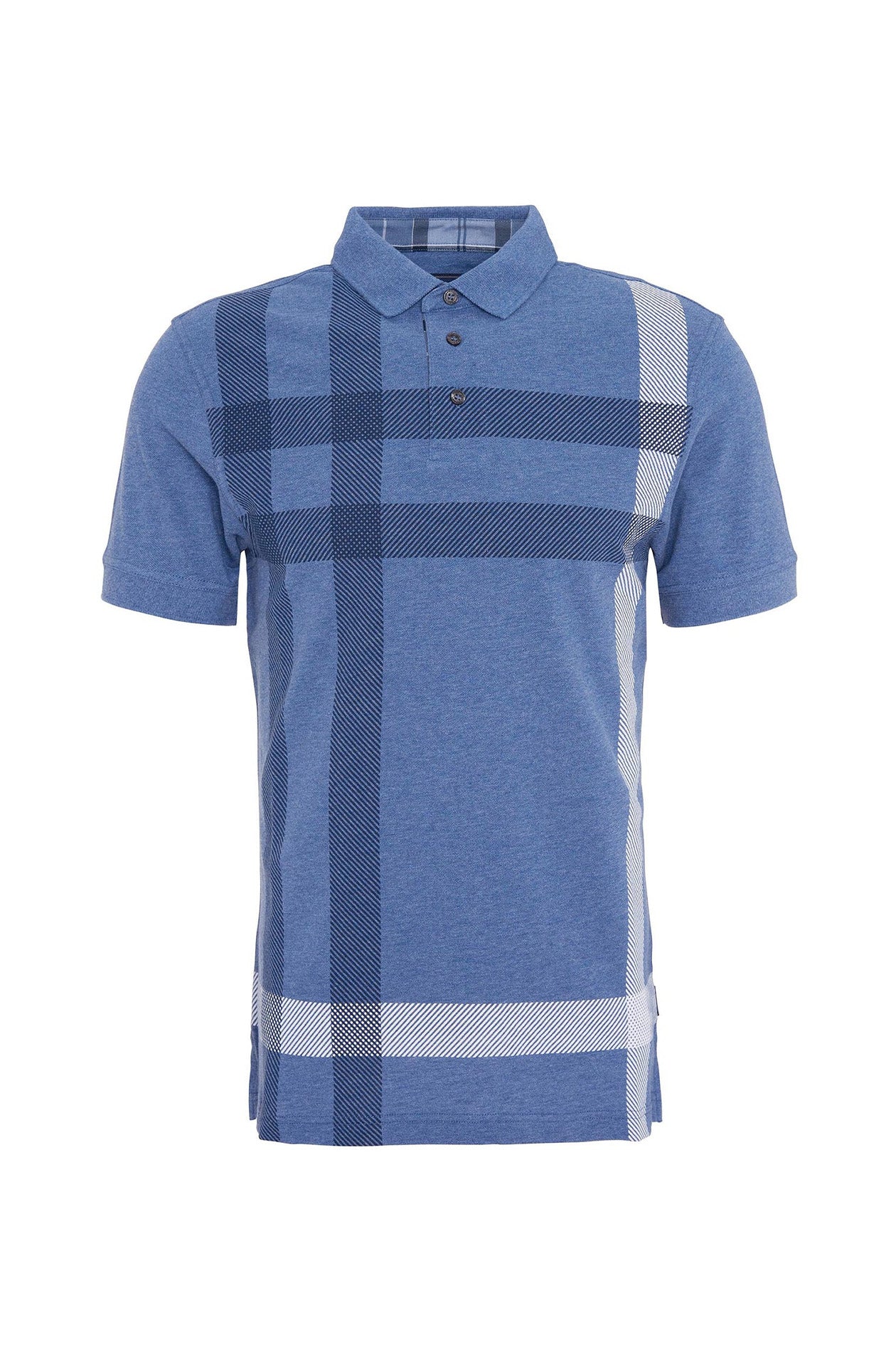 Barbour Blaine Tartan Short-Sleeved Polo Shirt