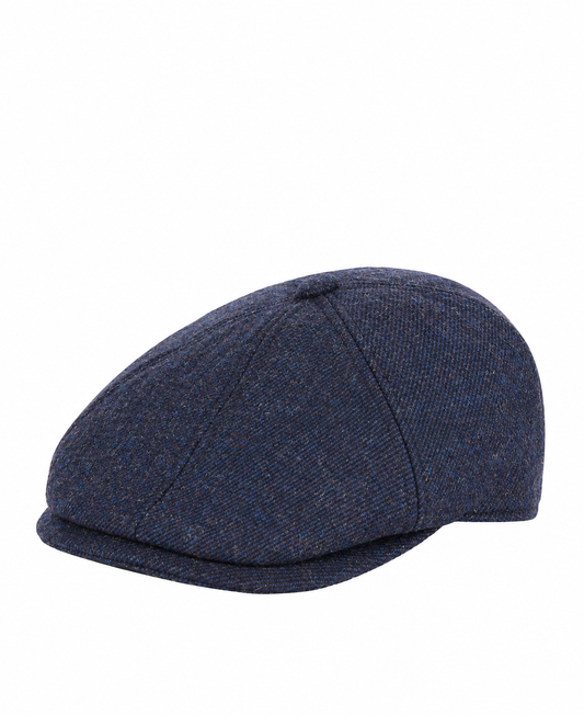Barbour Claymore Bakerboy Cap - Navy